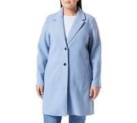 ONLY CARMAKOMA Damen CARNEW Carrie Bonded Coat OTW NOOS Langmantel, Kentucky Blue, XL-54