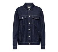 ONLY CARMAKOMA Damen Carocean L/S Oversize JKT DNM Noos, Dark Blue Denim, Numeric_48