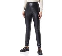 ONLY CARMAKOMA Damen CARPAPAYA HW Legging OTW Kunstlederleggins, Black, 50