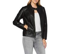 ONLY CARMAKOMA PLUS SIZE Jacke in Leder-Optik Modell 'Robber' in Schwarz, Größe 52, Artikelnr. 115562452 Schwarz 52 100% Polyurethan