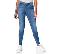 ONLY Carmakoma Damen Carsally Life Reg Sk Bj114-3 Hose, Medium Blue Denim/, 48W / 32L EU