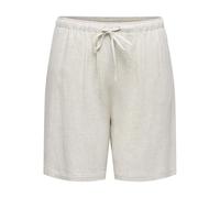 ONLY CARMAKOMA Damen Carsiesta Mw Pull-Up Lin Bl Shorts Noos, Moonbeam, 50 EU