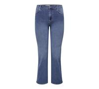 ONLY CARMAKOMA Damen Carsnow Hw Straight DNM Jeans PIM MBD, Medium Blue Denim, 46W x 32L