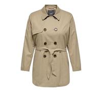 Only Carmakoma Damen Carvalerie Trenchcoat OTW Noos, Ginger Root, s