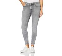 Only Carmakoma Damen Carwilly Life Reg Sk Ank Jn Rea0918 Noos Jeans, Grey Denim, 46W / 34L EU