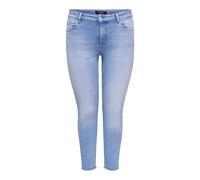ONLY CARMAKOMA - CARWILLY REG SK ANK RW REA4348 light blue denim, 48/32