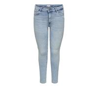 ONLY Carmakoma Damen Carwilly Reg Skinny DNM Ana573 Noos, Light Blue Denim, 48W / 30L EU