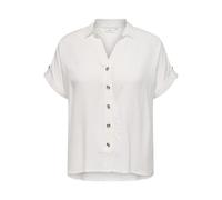ONLY Carmakoma Damen Caryasmin Shirt S/S WVN Noos, Snow White, 54 EU