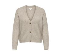 Only Strickjacke CARZOEY L/S CARDIGAN KNT NOOS meliert 71% Polyacryl Damen M Woodsmoke