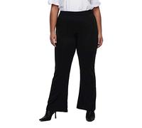 ONLY CARMAKOMA PLUS SIZE Flared Hose mit Stretch-Anteil Modell 'Ever' in Schwarz, Größe M, Artikelnr. 1278936M Schwarz M 95% Polyester, 5% Elasthan