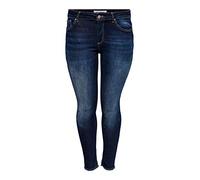 ONLY CARMAKOMA Jeans Carwilly Skinny-fit used dunkelblau Damen Gr. 48 L32