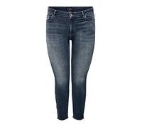 ONLY Carmakoma Damen Jeans Carwilly Life Reg Sk ANK Rw Rea422 Noos