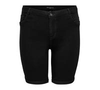 ONLY Carmakoma Damen Plus Size Denim Jeans Shorts Kurze Stretch Bermuda Hose in Übergröße CARTHUNDER