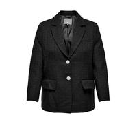 ONLY Carmakoma Female Klassischer Blazer Normal geschnitten Reverskragen Curve Blazer