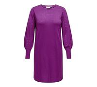 ONLY Carmakoma Female Strickkleid Locker geschnitten Rundhals Langes Kleid