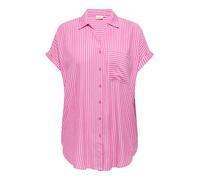 ONLY Carmakoma Hemd "Penna" in Rosa - Größe 42 | Damen Blusen