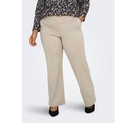 ONLY Carmakoma Hose in Beige - Größe 44/L32 | Damenhosen