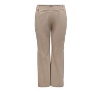 ONLY Carmakoma Hose in Beige - Größe 52/L32 | Damenhosen