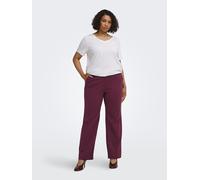 ONLY Carmakoma Hose in Bordeaux - Größe 48/L32 | Damenhosen
