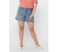 ONLY Carmakoma Jeans-Shorts "Hine" in Hellblau - Größe 48 | Shorts