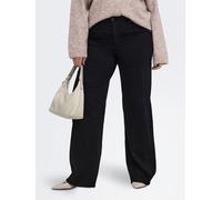 ONLY Carmakoma Jeans - Wide leg - in Schwarz - Größe 52/L30 | Damenhosen