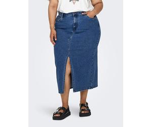 ONLY Carmakoma Jeansrock in Blau - Größe 42 | Damenroecke