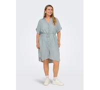 ONLY Carmakoma Kleid "Enna" in Grau - Größe 44 | Damen Kleider