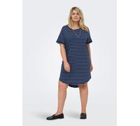 ONLY Carmakoma Kleid in Dunkelblau - Größe L-50/52 | Damen Kleider