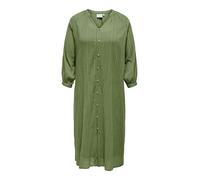 ONLY Carmakoma Kleid in Grün - Größe 42 | Damen Kleider