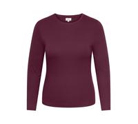 ONLY Carmakoma Longsleeve in Bordeaux - Größe M-46/48 | Damen Tops