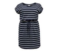 ONLY Carmakoma NOS CARAPRIL SS Knee Dress Stripe NOOS
