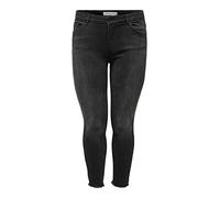ONLY Carmakoma NOS CARWILLY REG ANK Skinny Jeans Black NOOS