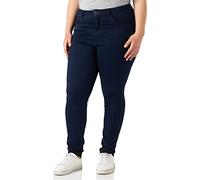 ONLY Carmakoma NOS Damen Caraugusta Hw Skinny Bb Dbd Noos Jeans, Blau (Dark Blue Denim Dark Blue Denim), L30 (Herstellergröße:46)