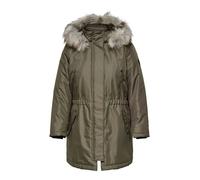 ONLY Carmakoma Parka in Khaki - Größe 50/52 | Damenjacken