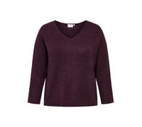 ONLY Carmakoma Pullover in Bordeaux - Größe 50/52 | Damen Pullover Cardigans