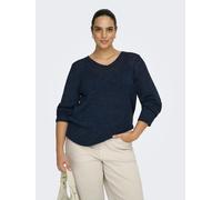 ONLY Carmakoma Pullover in Dunkelblau - Größe L-50/52 | Damen Pullover Cardigans