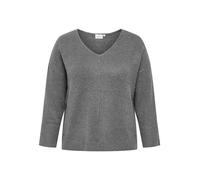 ONLY Carmakoma Pullover in Grau - Größe 42/44 | Damen Pullover Cardigans
