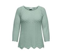 ONLY Carmakoma Pullover in Mint - Größe L-50/52 | Damen Pullover Cardigans