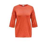 ONLY Carmakoma Pullover in Orange - Größe 46/48 | Damen Pullover Cardigans