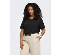 ONLY Carmakoma Shirt in Schwarz - Größe M-46/48 | Damen Tops
