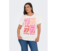 ONLY Carmakoma Shirt in Weiß - Größe 50/52 | Damen Tops