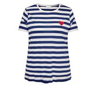 ONLY Carmakoma Shirt in Weiß - Größe M-46/48 | Damen Tops