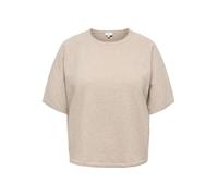 ONLY Carmakoma Strickbluse in Beige - Größe L-50/52 | Damen Blusen
