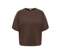ONLY Carmakoma Strickbluse in Braun - Größe XS-40/42 | Damen Blusen