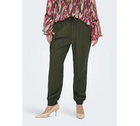 ONLY Carmakoma Sweathose in Khaki - Größe 44/L32 | Damenhosen
