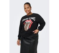 ONLY Carmakoma Sweatshirt in Schwarz - Größe 42/44 | Damen Sweatshirts Jacken