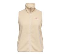 ONLY Carmakoma Teddyweste in Beige - Größe M-46/48 | Damenjacken