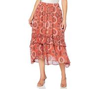 ONLY Carmakoma Womens CARTRUST Maxi Skirt, AOP:Triple Trust Hot Sauce, 46