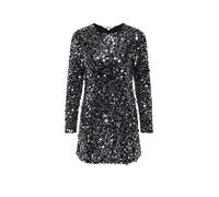 ONLY - ONLANIKA CATINA LS SEQUINS DRESS WVN Silver - Gr. - XS