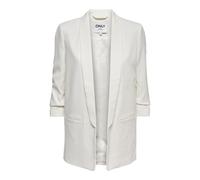 ONLY Damen Blazer Onlelly 3/4 Life Blazer TLR Noos, Cloud Dancer,34